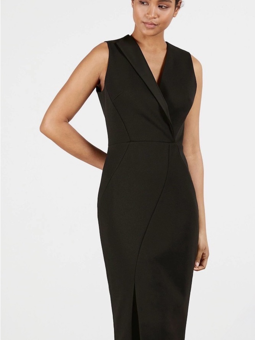 TED BAKER, TILOOLA Fitted Midi BODYCON Dress
